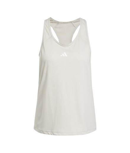 Camiseta adidas Training-Essentials Min Tank Mujer Crema