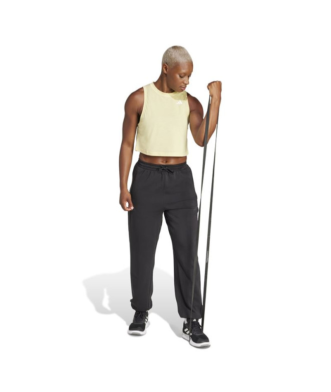 T-shirt de Fitness adidas We Tank Femme Jaune