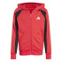 Fato de treino adidas Cb French Terry Ts Infantil Vermelho/Preto