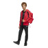 Fato de treino adidas Cb French Terry Ts Infantil Vermelho/Preto