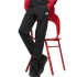 Fato de treino adidas Cb French Terry Ts Infantil Vermelho/Preto