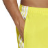 Maillot de bain de Natation adidas 3 Bandas Bld Sh 3In Homme Jaune/Blanc