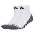 Meias adidas Performance Quarter 3P Infantil Branco/Preto