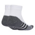 Meias adidas Performance Quarter 3P Infantil Branco/Preto