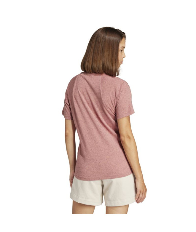 Camiseta adidas Winners Mujer Rosa/Blanco