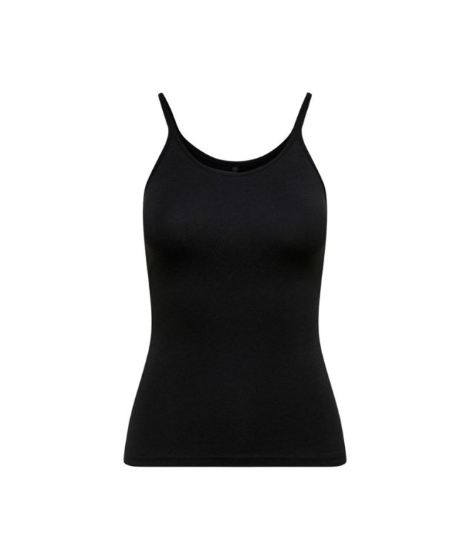 T-shirt Only Onllove Strap Singlet Noos Black Femme
