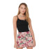 Camiseta Only Onllove Strap Singlet Noos Black Mulher