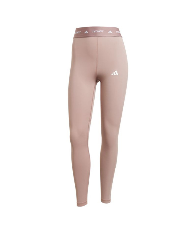 Mallas de Fitness adidas Techfit 7/8 Mujer Rosa