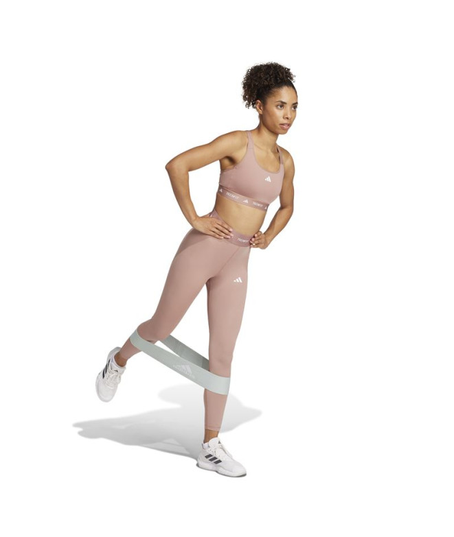 Mallas de Fitness adidas Techfit 7/8 Mujer Rosa