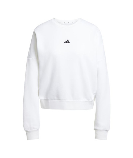Sudadera adidas Sl Fc Swt Mujer Blanco/Negro