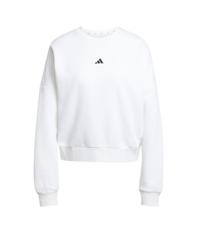 Sweat adidas Sl Fc Swt Femme Blanc/Noir