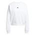 Moletom adidas Sl Fc Swt Mulher Branco/Preto