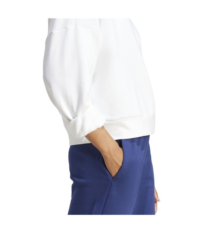 Sweat adidas Sl Fc Swt Femme Blanc/Noir