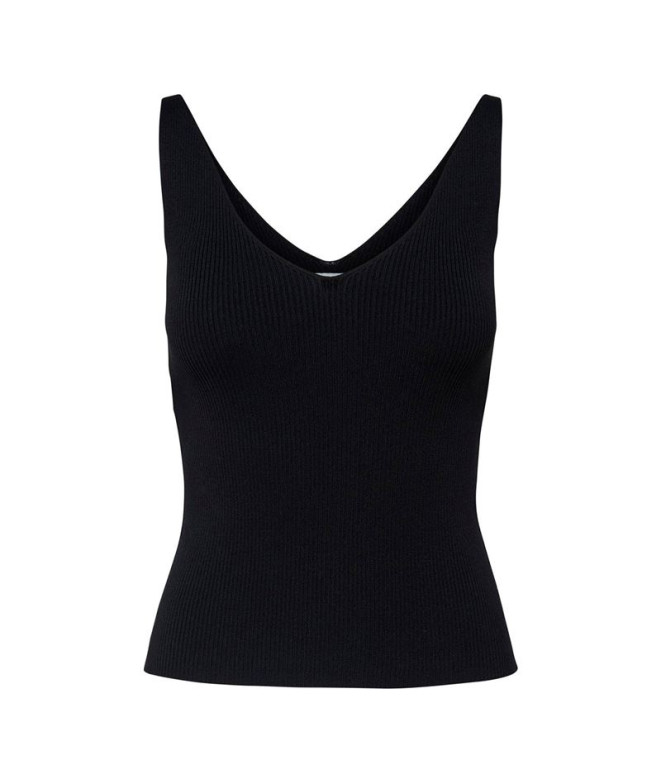 Camiseta Only Jdynanna S/L Knt Noos Preto Mulher