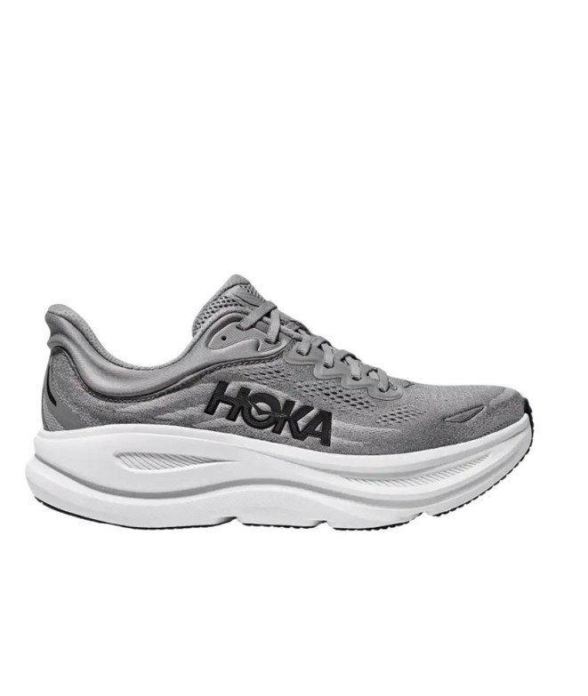 Zapatillas de Running Hoka Bondi 9 Hombre Galactic Grey/S