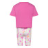 Conjunto Nike Nkg Flow-Ral Aop Bike Short Se Menina Pure Platinum