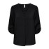 Camiseta Only Jdydivya Life 3/4 Noos Black Mujer