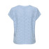 Camiseta Only Onlsmilla Life S/S Noos Soft Chambray Mujer