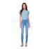 Camiseta Only Onlsmilla Life S/S Noos Soft Chambray Mujer