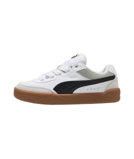 Chaussures Puma Park Lifestyle Sk8 Homme Blanc/Noir/Gris Chaussures Puma Park Lifestyle Sk8 Homme Blanc/Noir/Gris