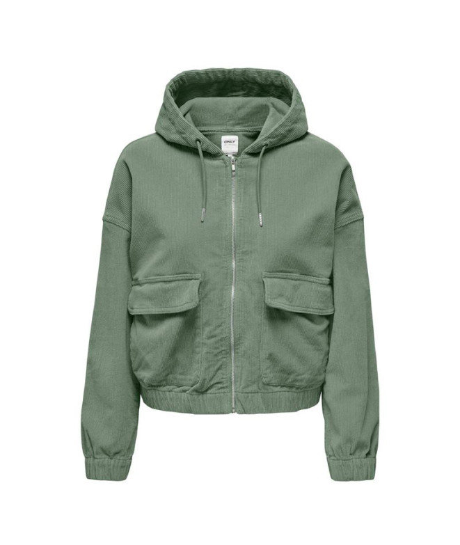 Casaco Only Onlkenzie L/S Cord Noos Lily Pad Mulher