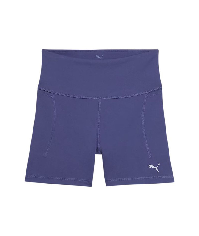 Calça de Fitness Puma Cloudspun Hw 5" Tigh Mulher Azul cristal