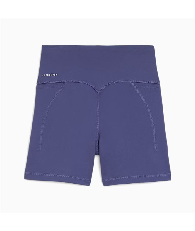 Malhas de Fitness Puma Cloudspun Hw 5" Mulher Azul