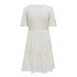 Vestido Only Jdycarla Cathinka S/S Noos Cloud Dancer Mujer