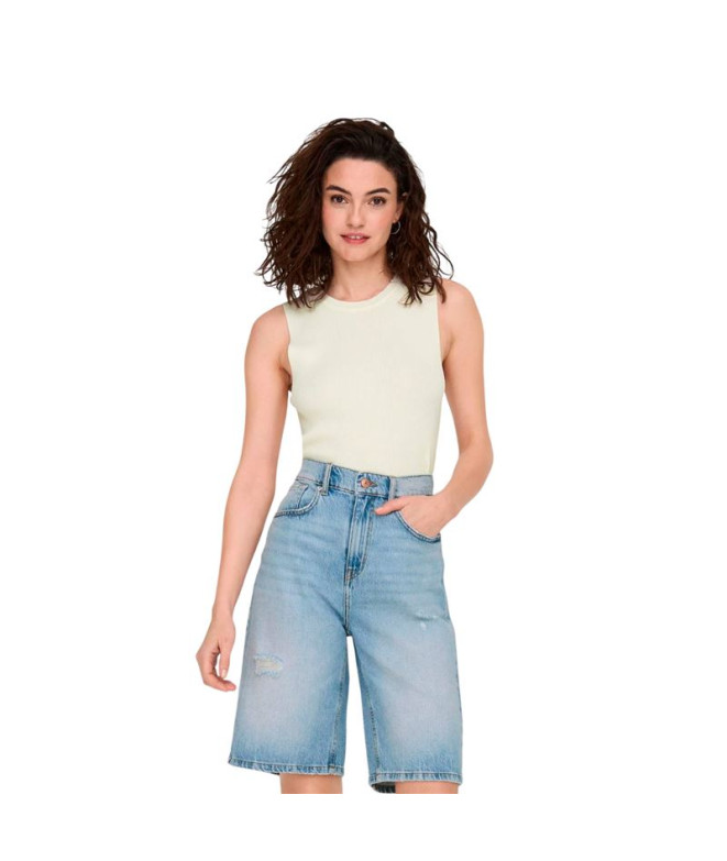 T-shirt Only Onlmajli S/L Knt Noos Cloud Dancer...