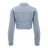 Veste Only Onlwonder Ls Cropped Dnm Gua Noos Light Blue Denim Femme