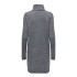 Vestido Only Jdyelanora L/S Cowlneck Knt Noos Cinza Escuro Mesclado Mulher