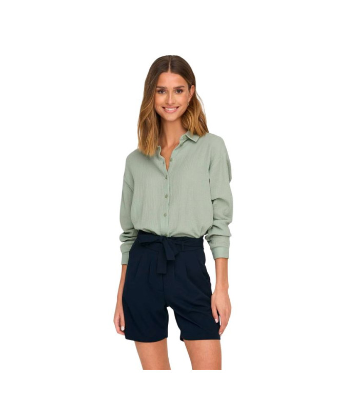 Camisa Only Jdytheis Life L/S Loose Noos Desert...