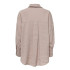 Camisa Only Onlzazima L/S Loose Noos Silver Mink Mujer