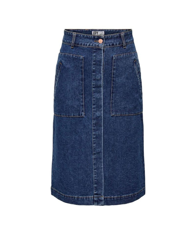 Falda Only Jdyolivia Hw Db Dnm Noos Dark Blue Denim Mujer