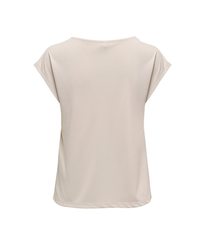 Camiseta Only Onlfree Life S/S Mod.V-Neck Noos...