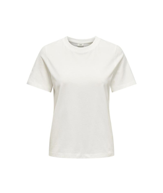 Camiseta Only Jdypisa S/S T- Noos Cloud Dancer Mujer