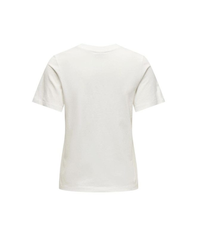 Camiseta Only Jdypisa S/S T- Noos Cloud Dancer...