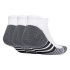 Meias adidas Performance Cc Low 3P Infantil Branco/Preto