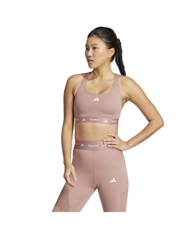 Sutiã esportivo de Fitness adidas Techfit Bra...