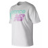 Camiseta New Balance Roupa desportiva Estética Crossover