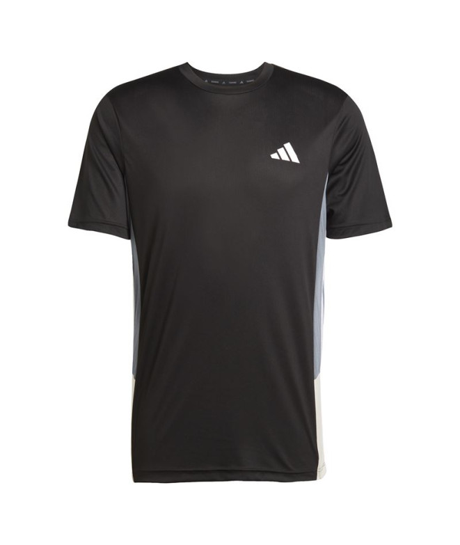 Camiseta de Fitness adidas Tr Ess Cb Homem Preto