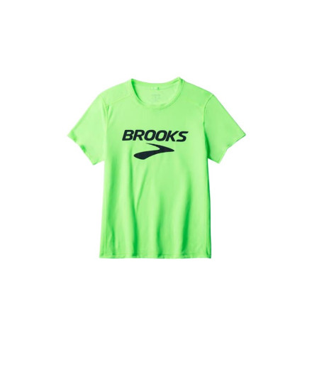 Camiseta de Running Brooks Distance Sleeve 3.0 Homem Neo