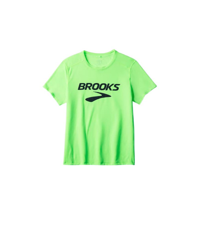 Camiseta de Running Brooks Distance Sleeve 3.0 Homem Neo