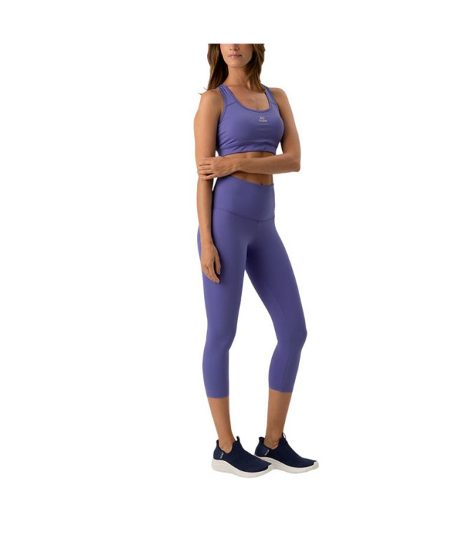 Malhas de Fitness Ditchill Cropped Legging Magny Mulher Hortensia