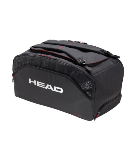 Mochila de Pádel Head Coello Pro X Padel Duffle Bag L Negro Mochila de Pádel Head Coello Pro X Padel Duffle Bag L Negro