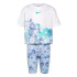 Conjunto Nike Nkg Flow-Ral Aop Bike Short Se Menina Azul