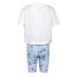 Conjunto Nike Nkg Flow-Ral Aop Bike Short Se Menina Azul