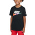 Camiseta Nike Nike Brandmark Swoosh Tee Menino Preto