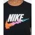 Camiseta Nike Nike Brandmark Swoosh Tee Menino Preto