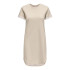 Vestido Only Jdyivy S/S Noos Chateau Gray Mulher